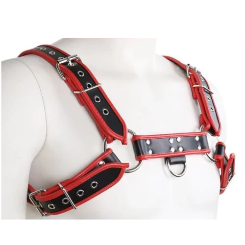 BDSM body postroj otroka koženka