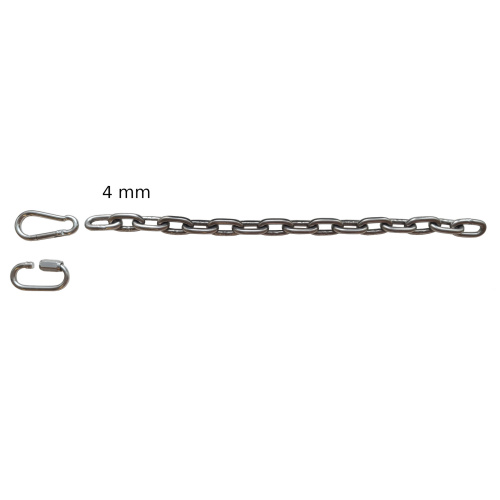 Ланцюг BDSM сталь гладка 4 мм