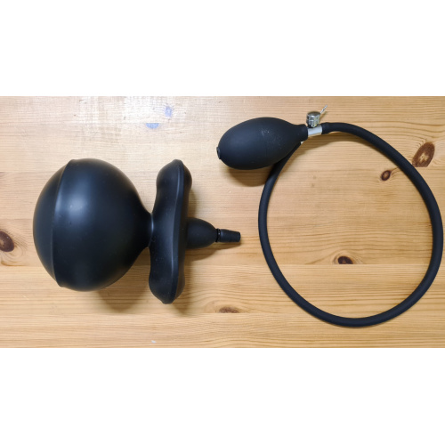 Silicone opblaasbare prop