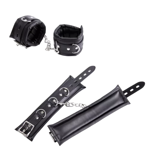 Pouta černá polstrovaná Idea Leather