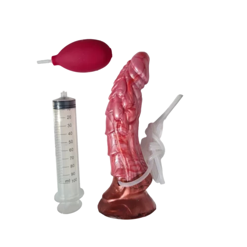 Dračí dildo šupiny stříkací 22