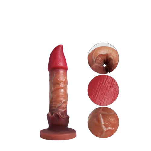 Dragon Scorpion Dildo rudé 21cm