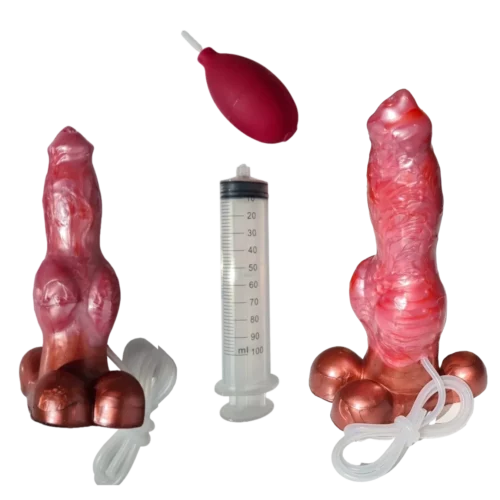 Stříkací psí dildo Německý ovčák