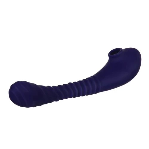 diep zuigende dubbele vibrator Evolved Bendable Sucker