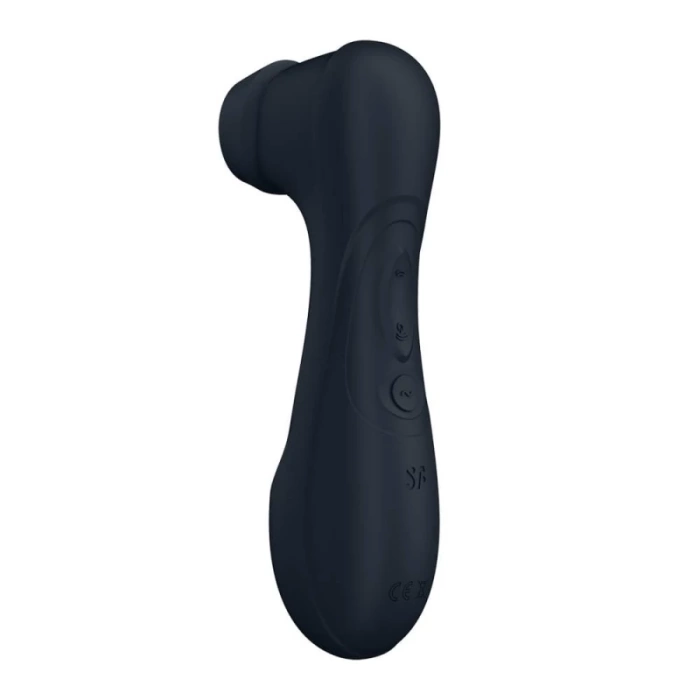 Кліторальний вібратор Satisfyer pro 2 покоління 3 рідке повітря чорний додаток імпульсний кліторальний вібратор для мобільного