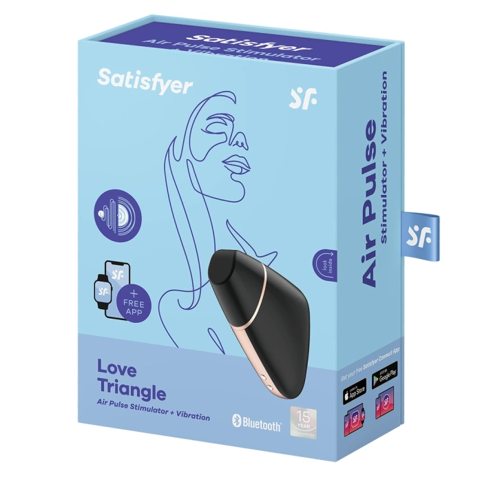 Satisfyer Love Triangle Black - Obrázek 8