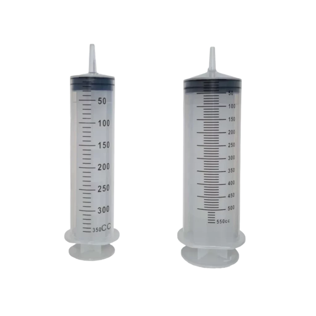 velká injekční stříkačka 350ml, 500ml klystýr