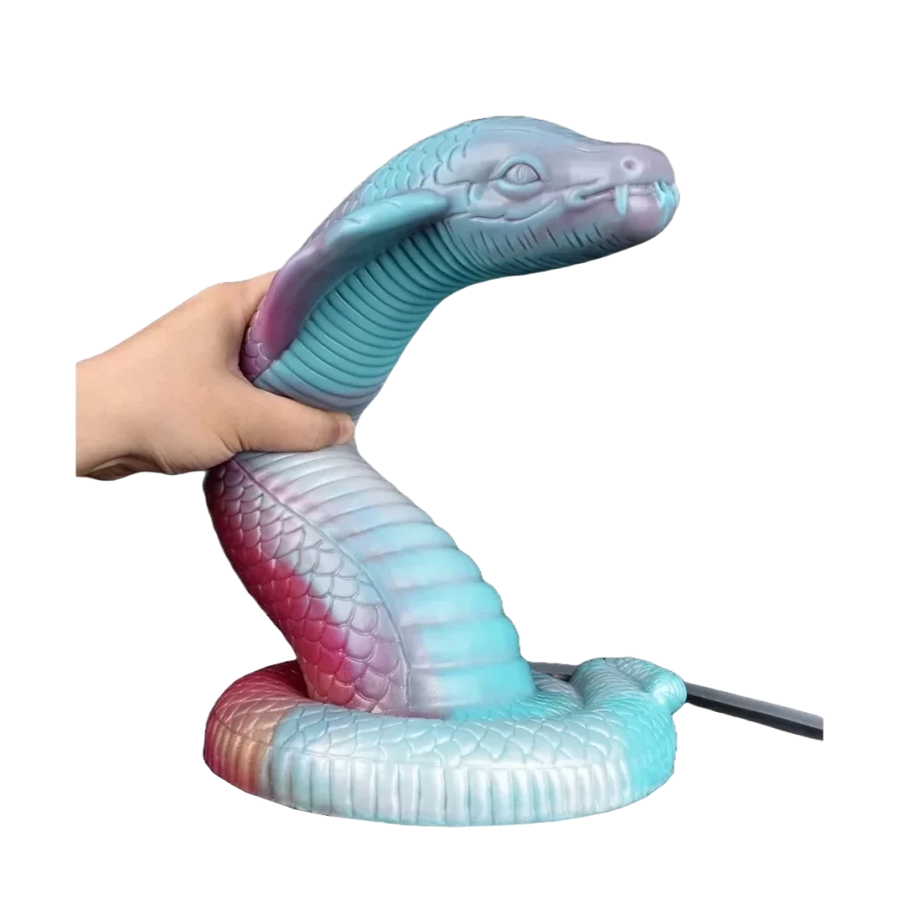 Kobra dildo stříkací měkké
