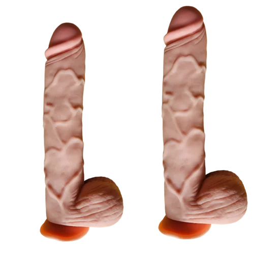 Obří lidské dildo měkké