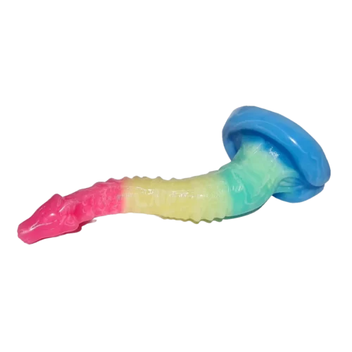 Mořský had dildo barevné