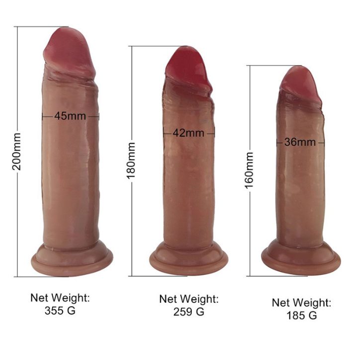 Dildo Bewegende Voorhuid Ultra Realistisch