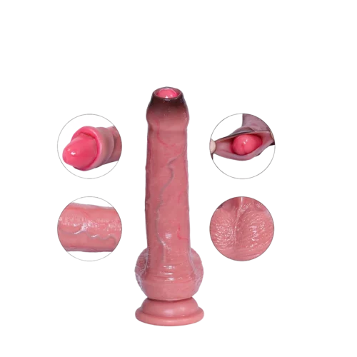 Dildo pohyblivá předkožka 21cm typ 104