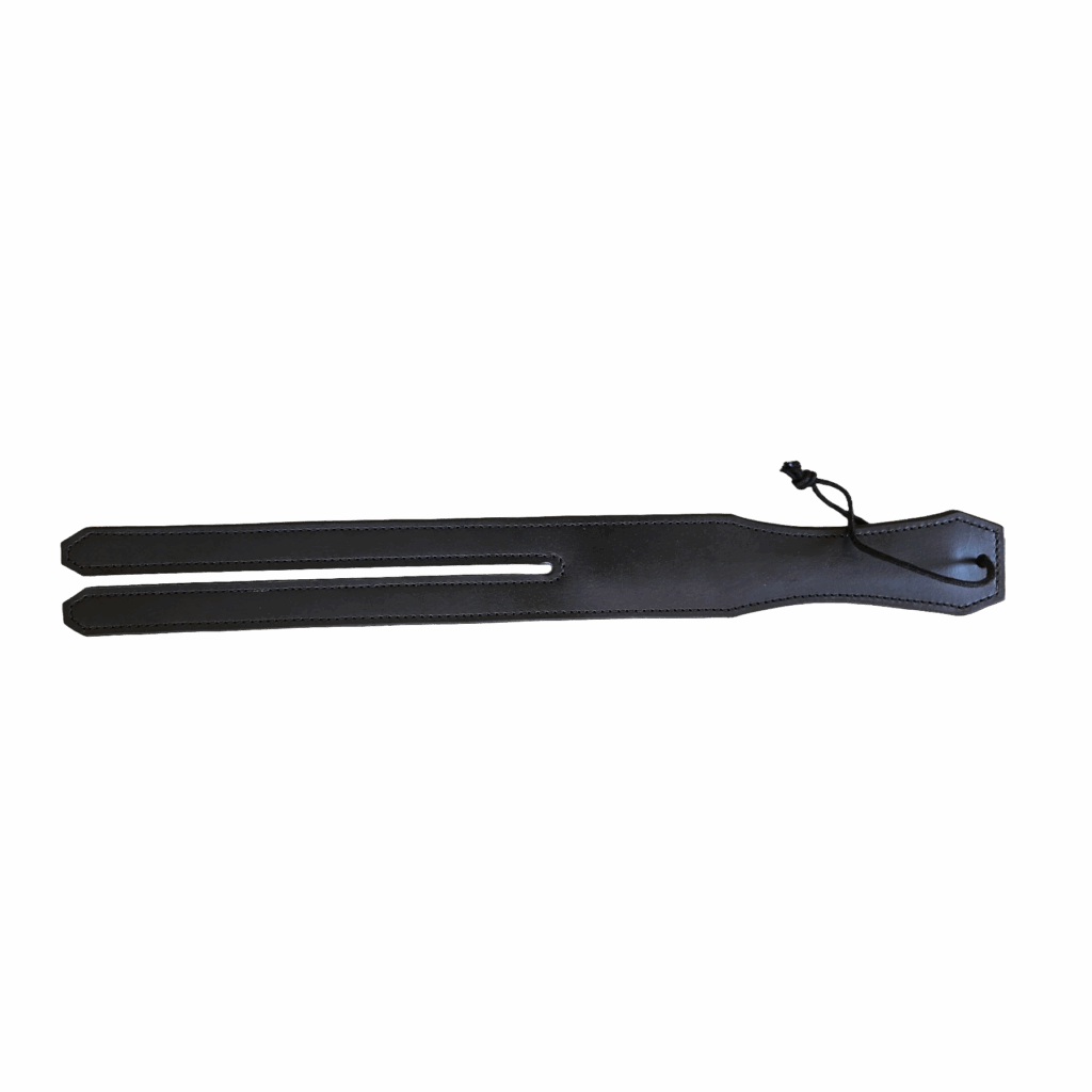 BDSM Leder Doggy - halb Peitsche halb Spanking Paddel