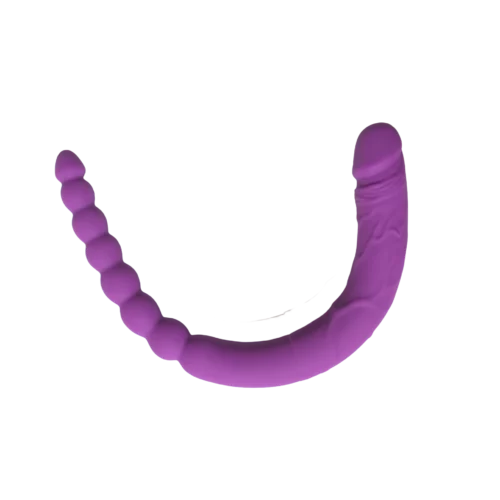 Dildo kolík oboustranný 48cm