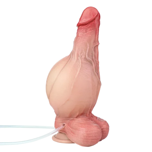 Dildo nafukovací stříkací 20